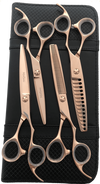 Kit Matsui Aichei Oro Rosa 4 Forbici per Parrucchieri