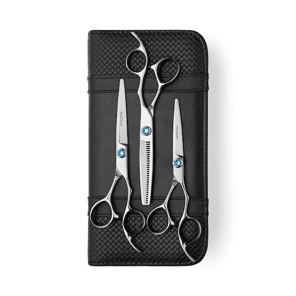 Kit Matsui Swarovski Blu Elegance 3 Forbici In Edizione Limitata