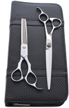Kit Yasaka Deluxe Forbici da 7&quot; e Forbici per Sfoltire da 6&quot; per Barbiere