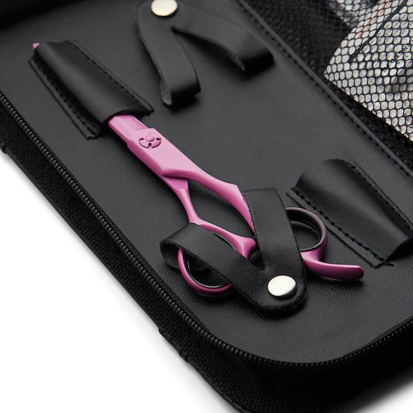 Kit Matsui Rosa Fluo 2024 Forbici e Forbici Per Sfoltire