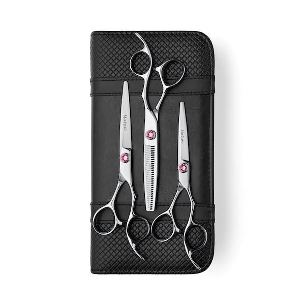 Kit Matsui Swarovski Rosa Elegance 3 Forbici Edizione Limitata - Collezione 2024
