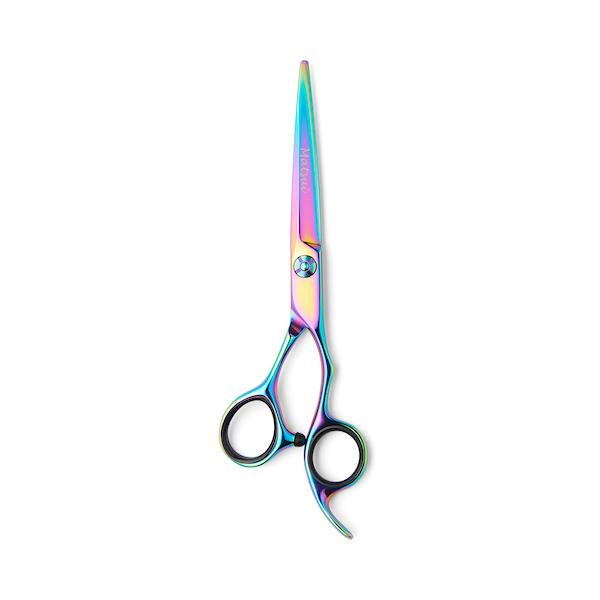 Set Di 4 Forbici Per Bendaggio In Titanio Colore Arcobaleno! Misure: 7,25, 5,5 E 2 Pollici, Pi&ugrave; Una Pinza Termostatica? Marchio CYNAMED USA. Nuove, In Confezione. Perfette Per Emergenze, Kit Medici, O Uso Domestico. Acciaio Resistente E Colori Fantastici!
