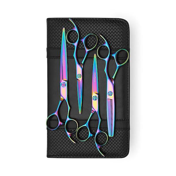 kit da 4 forbici Matsui Arcobaleno