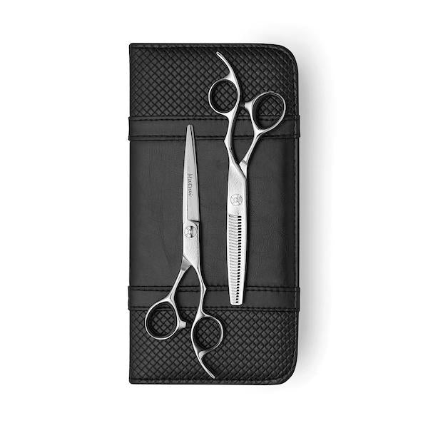 Kit Matsui Damascus Forbici da Taglio e Forbici per Sfoltire - Collezione 2024