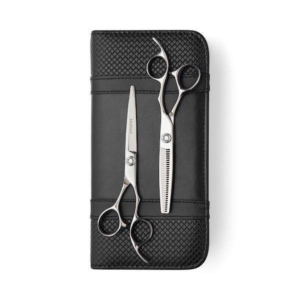 Kit Forbici Matsui Swarovski Elegance da Taglio e Per Sfoltire in Edizione Limitata 