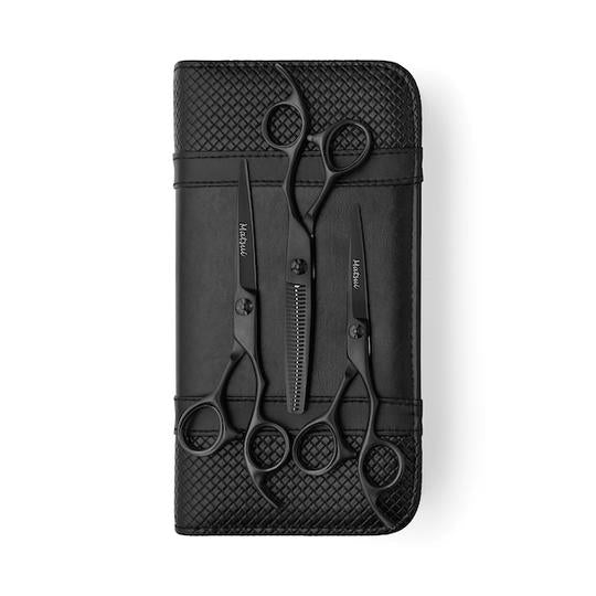 Kit Matsui Aichei Mountain da 3 Forbici Nero Opaco