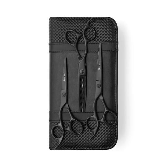 Kit Matsui Aichei Mountain 3 Forbici per Mancini Nero Opaco