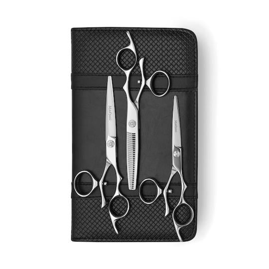 set 3 forbici matsui ad anello girevole